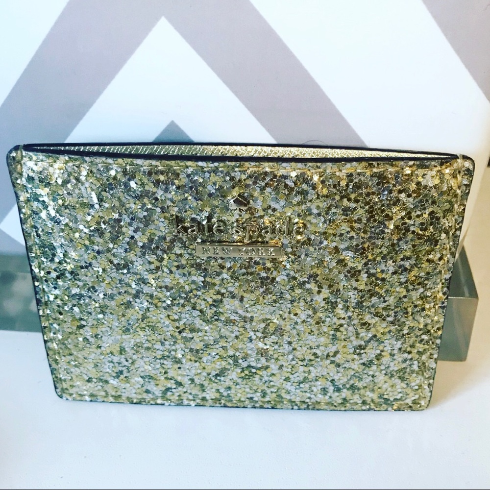 Kate Spade Glitter Card Holder